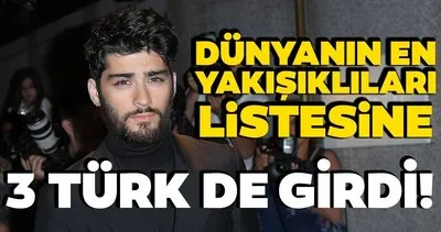Dünyanın en yakışıklı ünlüleri belli oldu! Listede 3 Türk oyuncu var!