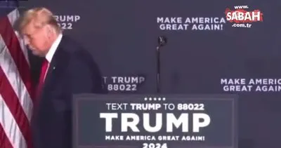 Trump, sahnede Biden’ı taklit etti | Video