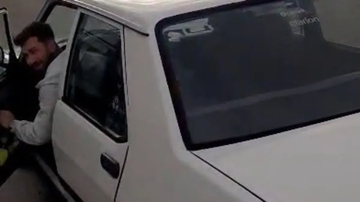 Ters yönde ilerleyen magandanın pişkinliği pes dedirtti! ‘Çek abi çek’ Ters yönde ilerleyen magandanın pişkinliği pes dedirtti! ‘Çek abi çek’