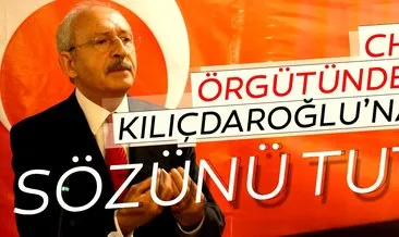 CHP örgütünden Kılıçdaroğlu’na :Sözünü tut!
