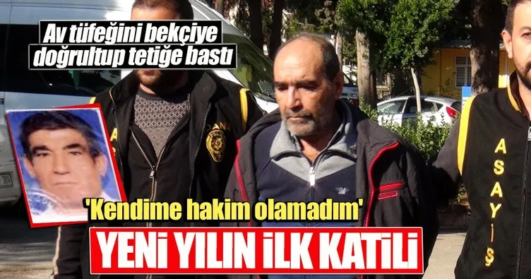 Yeni yılın ilk katili!