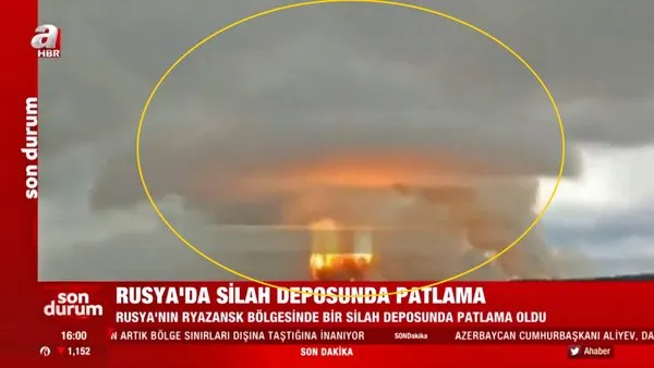 Son dakika haberi... Rusya'da dev patlama! Dehşet anları kamerada | Video