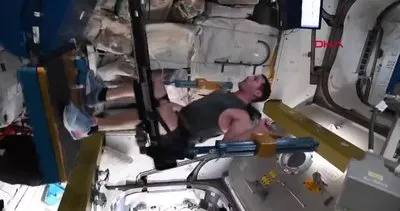 Uluslararası Uzay İstasyonu’nda nasıl spor yapılıyor? Astronot Thomas Pesquet’ten uzayda egzersiz videosu