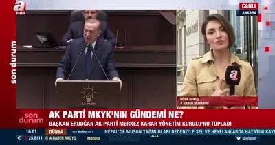 AK Parti MKYK, Başkan Erdoğan liderliğinde toplandı | Video