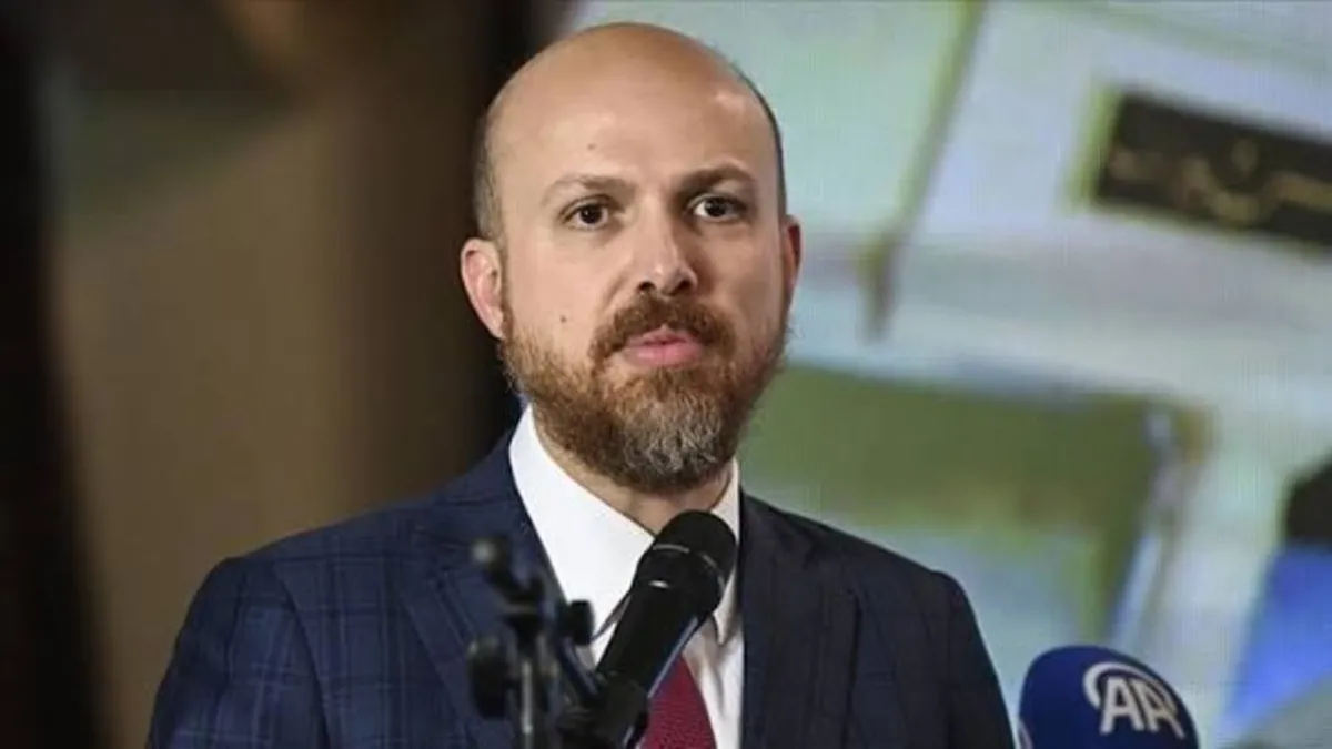 Bilal Erdoğan, 15 Temmuz Demokrasi ve Milli Birlik Günü anma töreninde konuşma yaparken