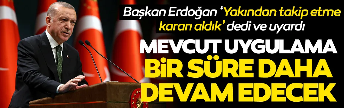 Başkan Recep Tayyip Erdoğan'dan önemli açıklamalar