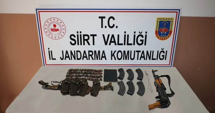 Siirt’te terör operasyonu: 2 gözaltı