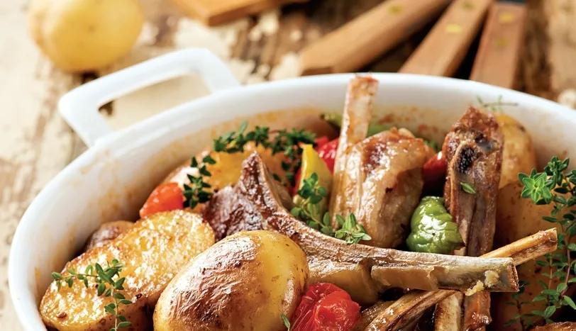 Fırında Taze Patatesli Pirzola Tarifi Et Yemekleri Sofra