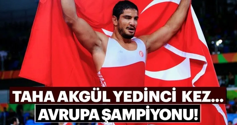 Taha Akgül, Avrupa şampiyonu