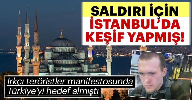 Saldırı için İstanbul’da keşif yapmış!