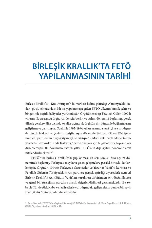 FETÖ'nün İngiltere yapılanması deşifre edildi