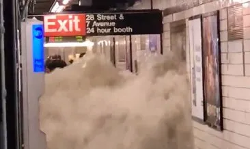 ABD’de sel felaketi: Ölü sayısı artıyor! New York metro istasyonu sular altında...