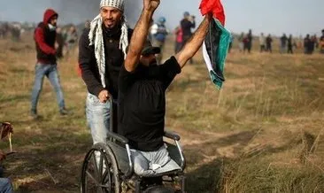 Filistinli engelli şehidin son sözleri