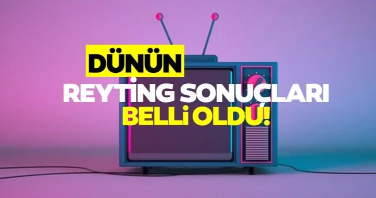 Reyting sonuçları belli oldu! Salı gününe A.B.İ....