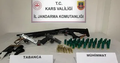 Kasten öldürmeye teşebbüs ve silah kaçakçılığına yönelik operasyon: 1 şüpheli tutuklandı #kars