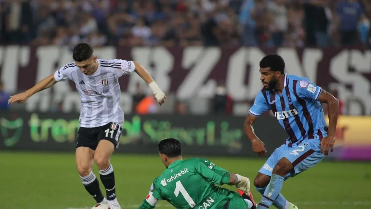 Trabzonspor ile Beşiktaş, Süper Lig'de 103’üncü randevuda