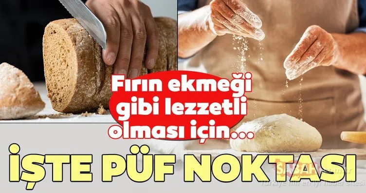 Kolay ekmek yapımı tarifi! Kuru maya ile evde ekmek nasıl yapılır?