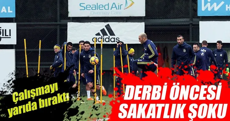 Fenerbahçe’de Mathieu Valbuena sakatlandı