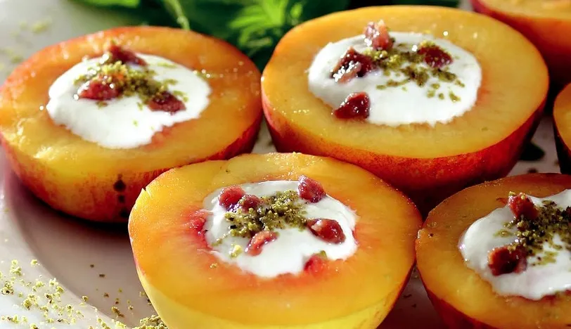 Peynirli Nektarin Tatlısı