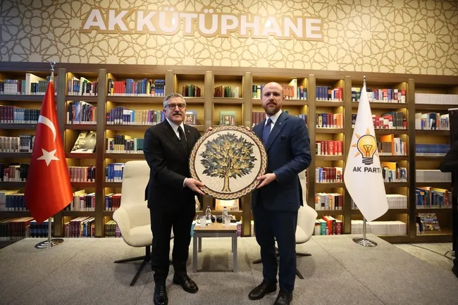 Bilal Erdoğan, AK Parti'nin 'Kütüphane Sohbetleri'ne katıldı