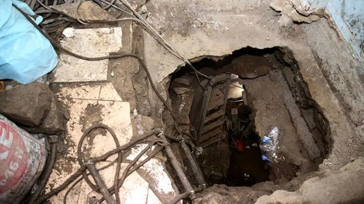 Uyuşturucu operasyonu! İstanbul'un göbeğinde bulundu! 30 metrelik tünel! İki girişi var...