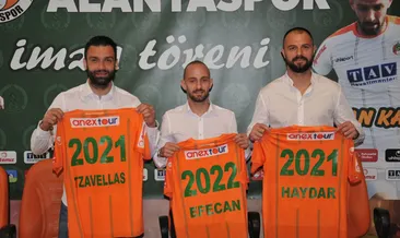 Alanyaspor’da 3 imza birden