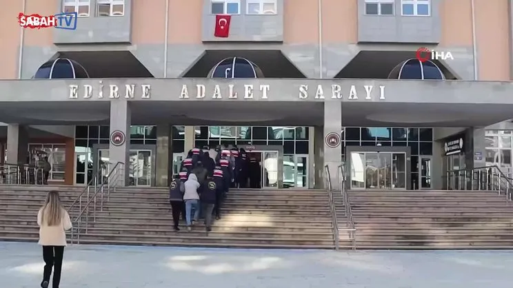 Edirne'de köy arazisini satan eski muhtar ve aralarında iş adamlarının da olduğu 8 şüpheli tutuklandı | Video