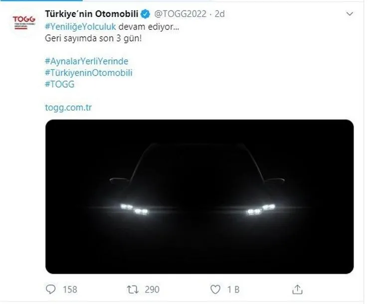 Son dakika haberi: Ve yerli otomobilde örtü kalkıyor