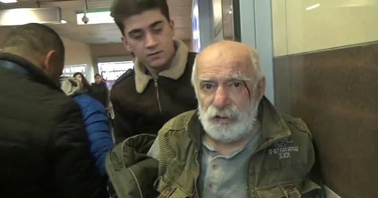 Oyuncu Hikmet Karagöz Taksim’de yürüyen merdivenden düşerek yaralandı