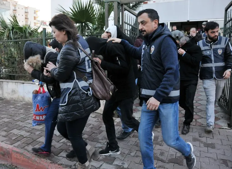 Antalya’da fuhuş operasyonu: 58 gözaltı