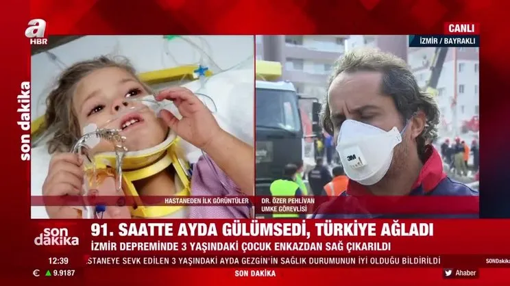 Minik Ayda Gezgin deprem enkazı altında 91 saat nasıl hayatta kaldı? | Video
