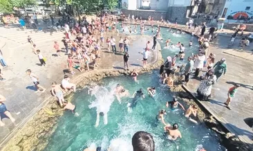 Önce havuz keyfi sonra ciğer ziyafeti