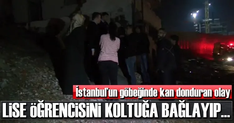 İstanbul’un göbeğinde kan donduran olay