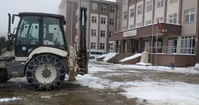 Trabzon’da kardan kapanan bütün yollar ulaşıma açıldı #trabzon