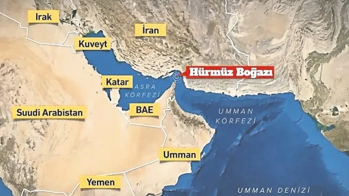 Hürmüz Boğazı hamlesi