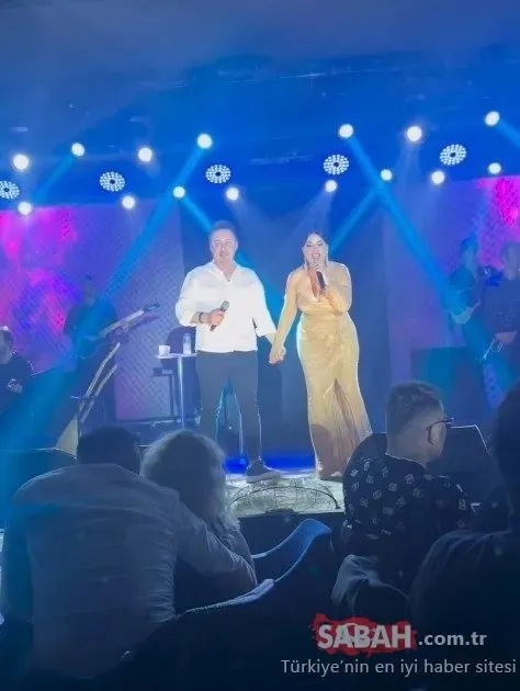 Şarkıcı Zara sevgilisi ile sahnede el ele! İlker Görgülü ile aşkını ilan etti