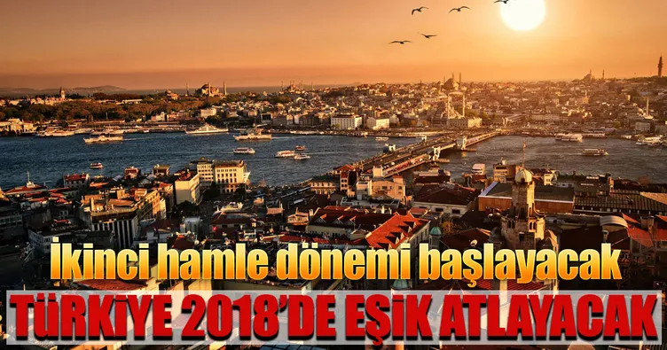 ‘Türkiye 2018’de eşik atlayacak’