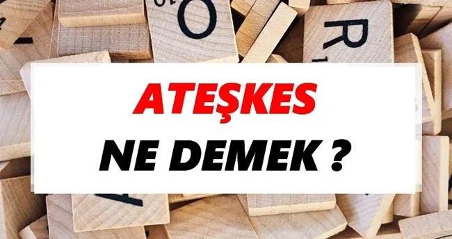 Ateşkes Ne Demek? TDK’ya Göre Ateşkes Sözlük Anlamı Nedir?