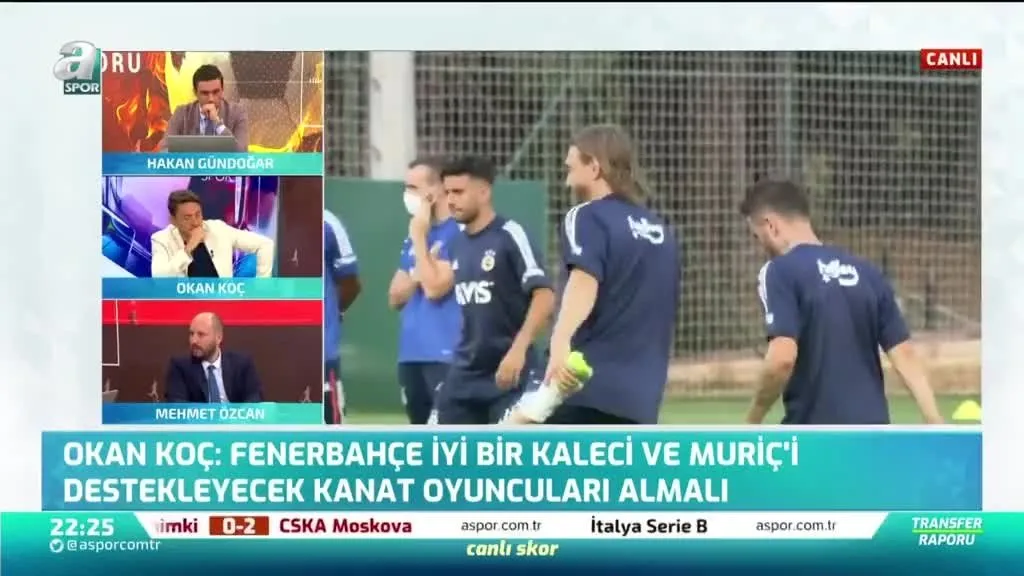 Canli Yayinda Transfer Aciklamasi Fenerbahce Kaleci Ariyor Videosunu Izle Son Dakika Haberleri