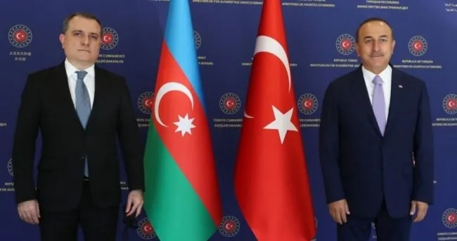 Son dakika: Çavuşoğlu Azeri mevkidaşı Bayramov ile görüştü