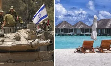 İsraillilerin girişi yasaklandı: Maldivler plajlarında çarpıcı tabela!