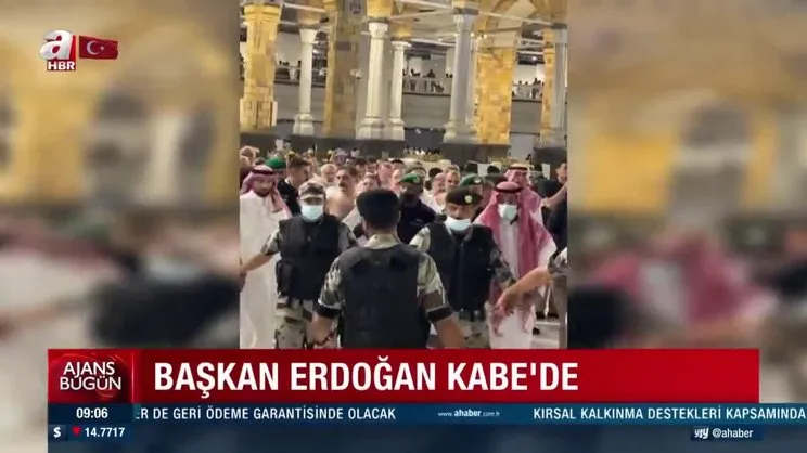 Başkan Erdoğan Kabe'de | Video