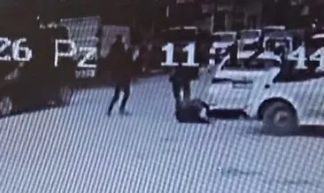 Sivas’taki cinayet anı kamerada