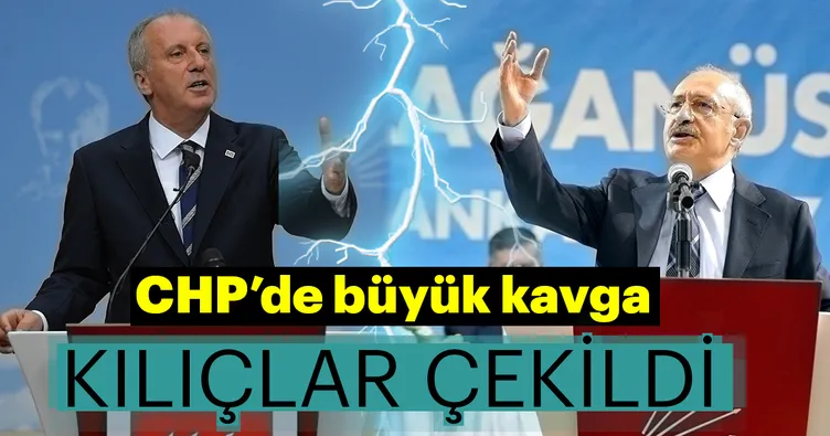 CHP’de büyük kavga! Muharrem İnce kurultay istedi