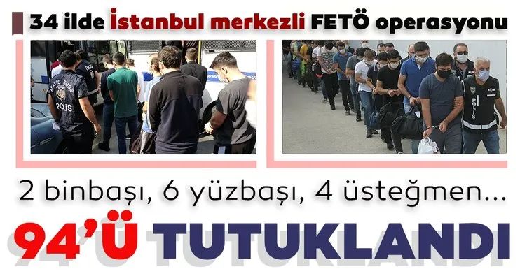 FETÖ operasyonunda gözaltına alınan 131 şüpheliden 94’ü tutuklandı