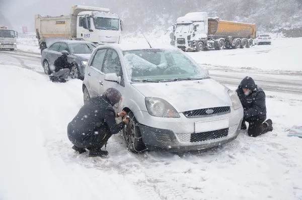 Zonguldak-Ankara yolu büyük araçlara kapandı