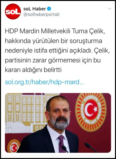 HDP'li Tuma Çelik'in cinsel saldırı suçuna