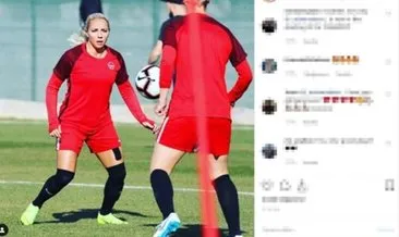 Profesyonel futbolcu Adriana Leon sosyal medyayı sallıyor!