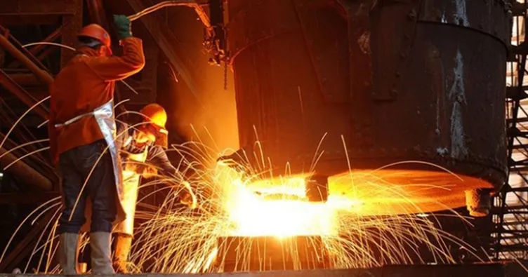 Sanayi üretimi yıllık bazda yükselişte