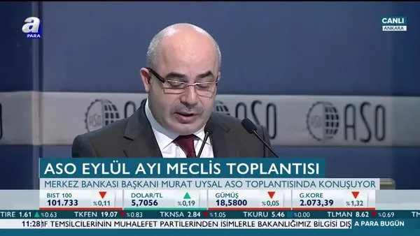 TCMB Başkanı Murat Uysal'dan önemli mesajlar